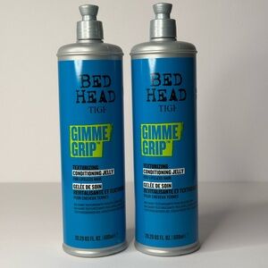 2 BED HEAD by Tigi GIMME GRIP Texturizing Conditioning jelly 20.2 fl oz each